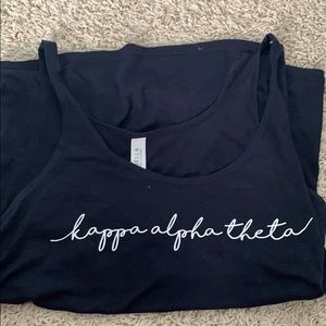 Kappa alpha theta Bella and canvas tank